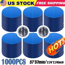 1000 Pcs Medium Size (2-1/4") Repair Tire Patch Round Radial Upgrade Kit New