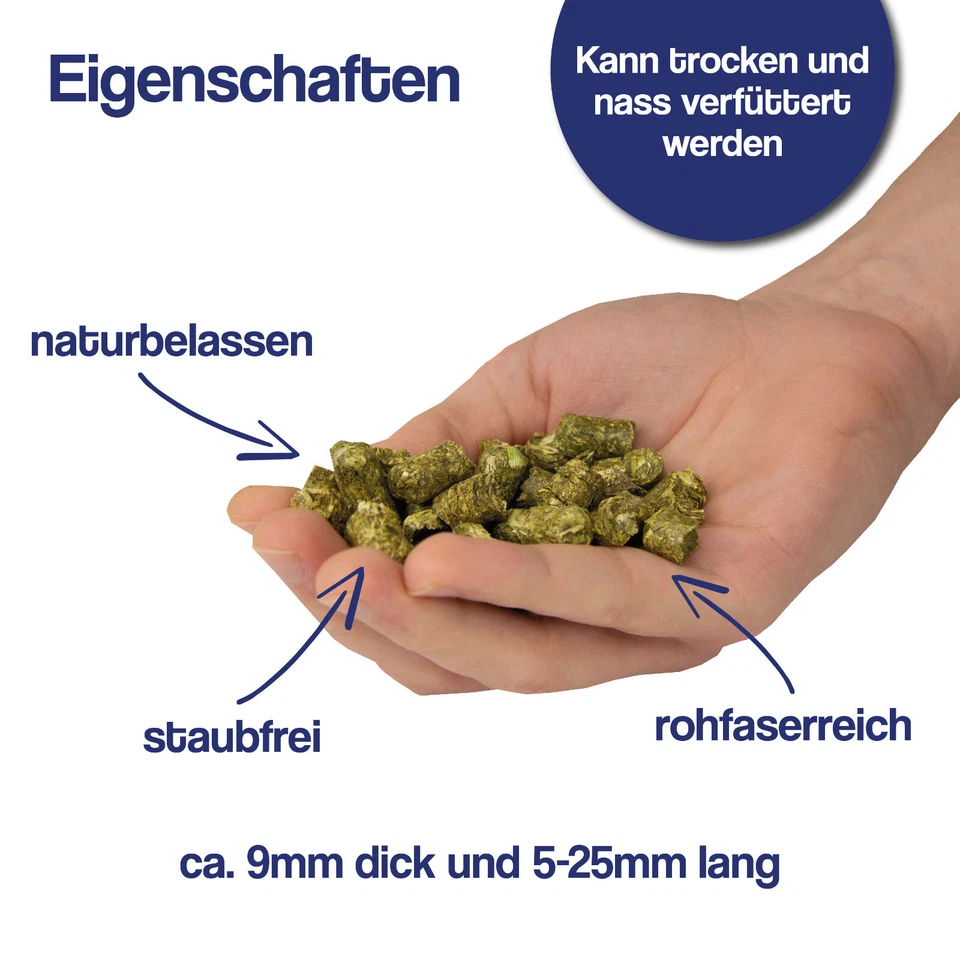 25kg Grascobs 1,04€/kg I Graspellets I Heucobs I Wiesencobs I Heuersatz - Bild 2 von 4
