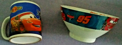 Tasse und Schüssel von Disney Cars