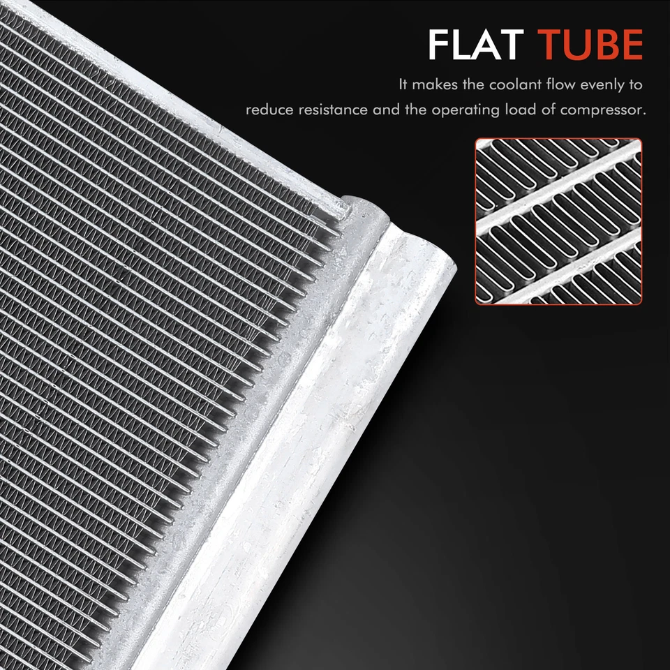 Condensador de aire acondicionado con receptor secador para BMW 535d 535i GT 640i 740i ActiveHybrid 7 Foto 3 de 4