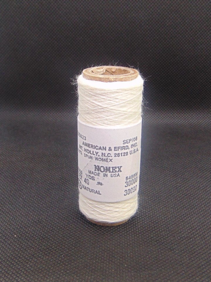 Nomex Thread Spool Nomex Fire Retardant Thread 100, 200, 500 yd Spool from Tex 24 up to ...