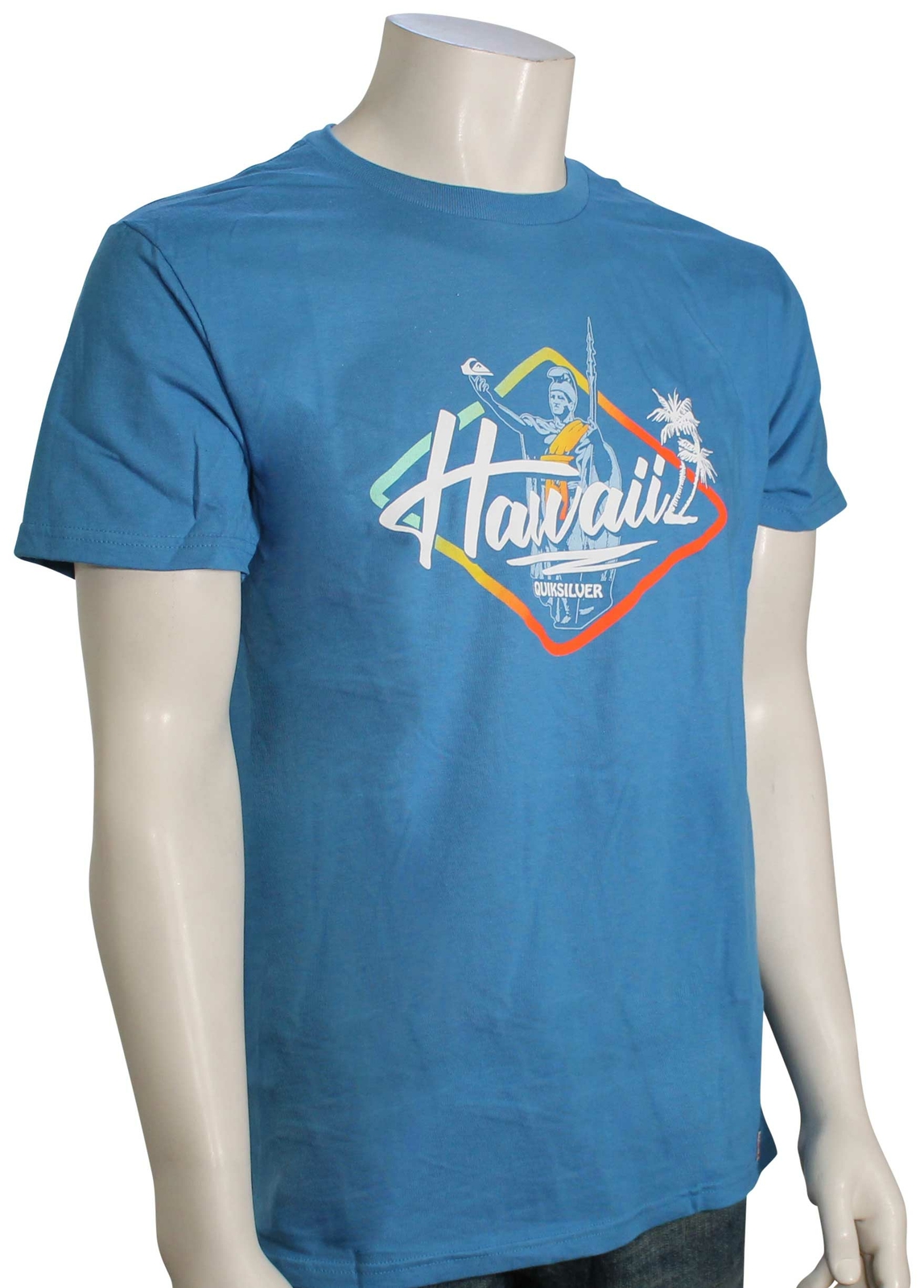 Футболка Quiksilver HI Bishop синий Vallarta новинка 4990₽