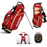 Team Golf San Francisco 49ers Nfl Licensed Fairway Stand Carry Golf Bag Logo on sale Team Golf San Francisco 49ers Nfl Licensed Fairway Stand Carry Golf Bag Logo on sale