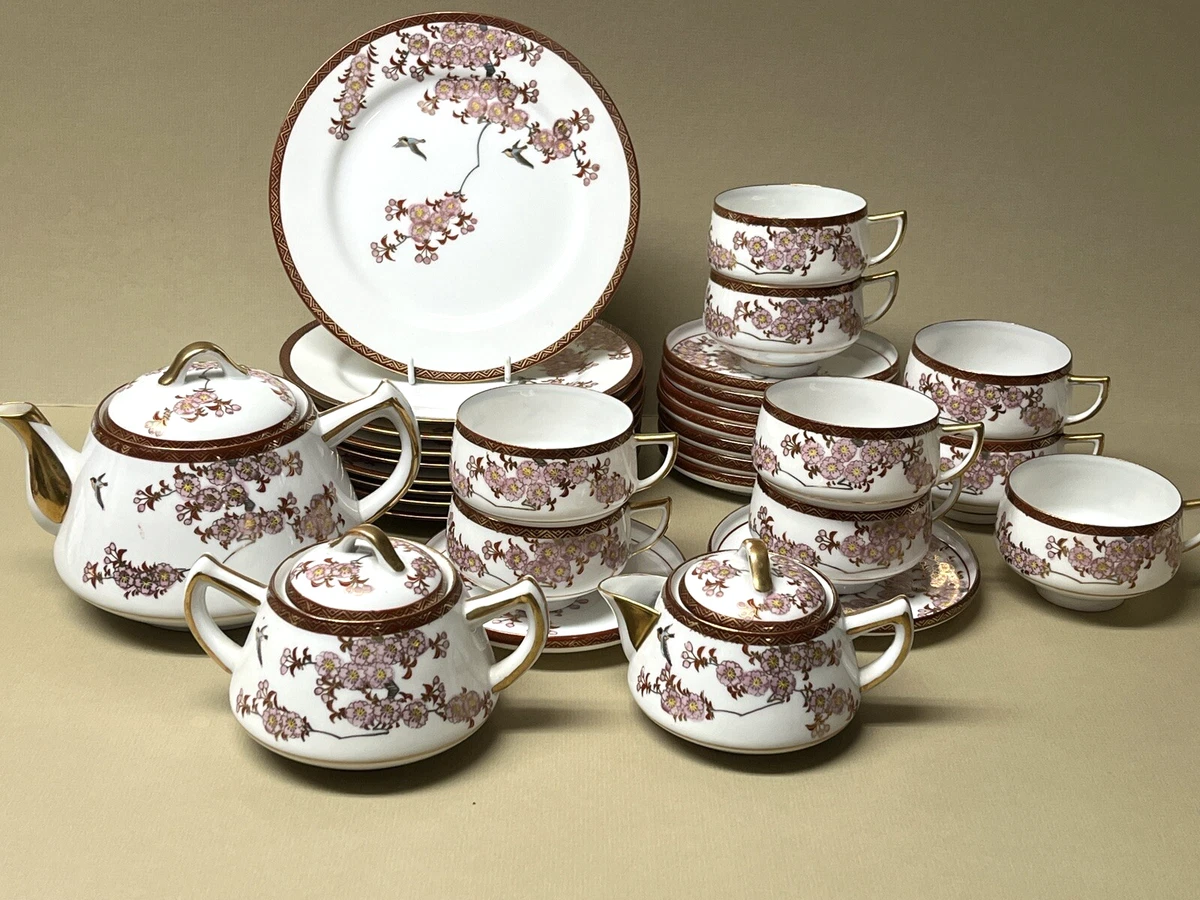 Kutani Tea Set In Collectible Japanese Teapots & Tea Sets (1900