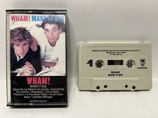Wham Make It Big Cassette Tape 1984 Play Tested