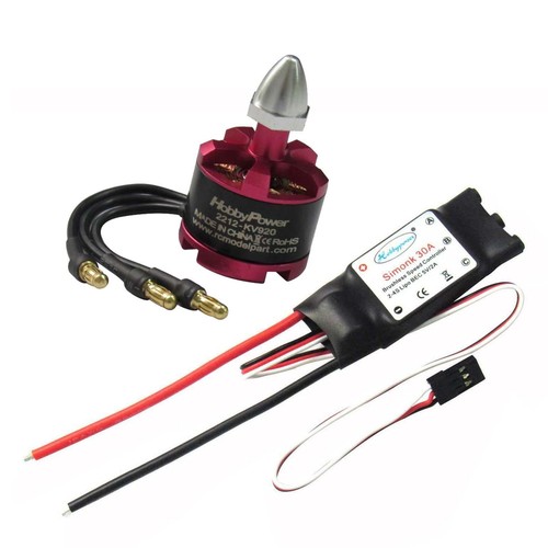 HP 2212 920KV Brushless Motor 30A ESC 3S for DIY F450 F550 S500 S550 Multicopter - Picture 8 of 9