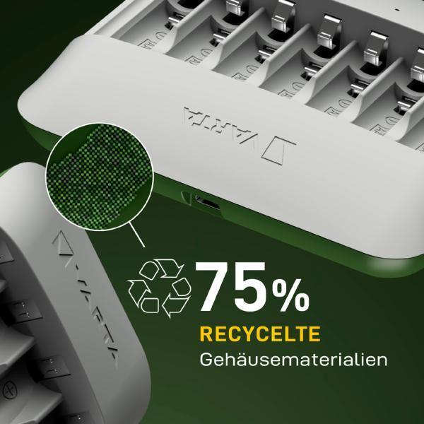 Thumbnail - Varta Eco Charger Pro Recycled + 4 X 800 Mah Aaa 57683 101 131