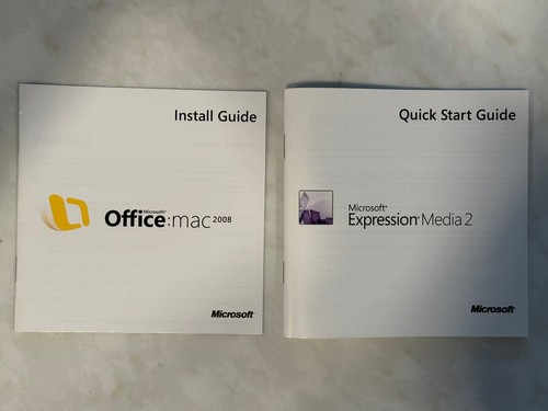 Microsoft Office Mac 2008 with Microsoft Expression Media W/ Key - Picture 5 of 8