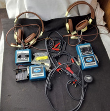 Ocean Technology System Mk-5 Buddy Line Headsets Untested Parts Or Repair