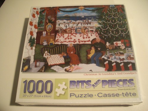 4 NEU VERSIEGELT Weihnachten Weihnachtsmann Puzzle 550-1000 Stck. Hallmark/Weiß Mtn/Lazarus + - Bild 14 von 17