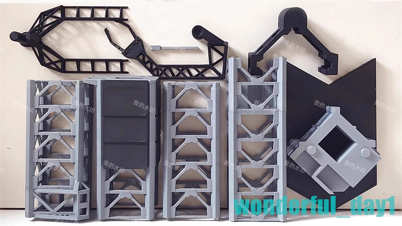 1/200 比例 SpaceX 星际飞船发射场火箭模型高精度模型玩具 — 第 4/4 张图片