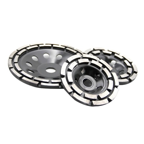 High Performances 125mm Double Row Emery Grinding Cup for Metal and Stone Work - Picture 4 of 8