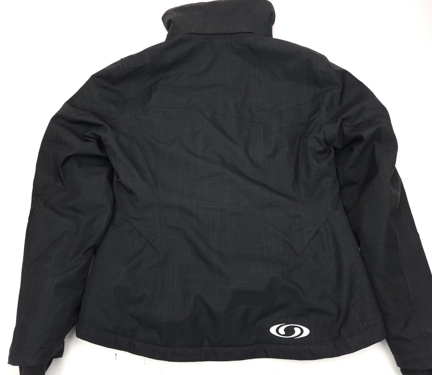 Giacca da sci Salomon Clima Pro donna guscio morbido taglia L nero cappotto invernale