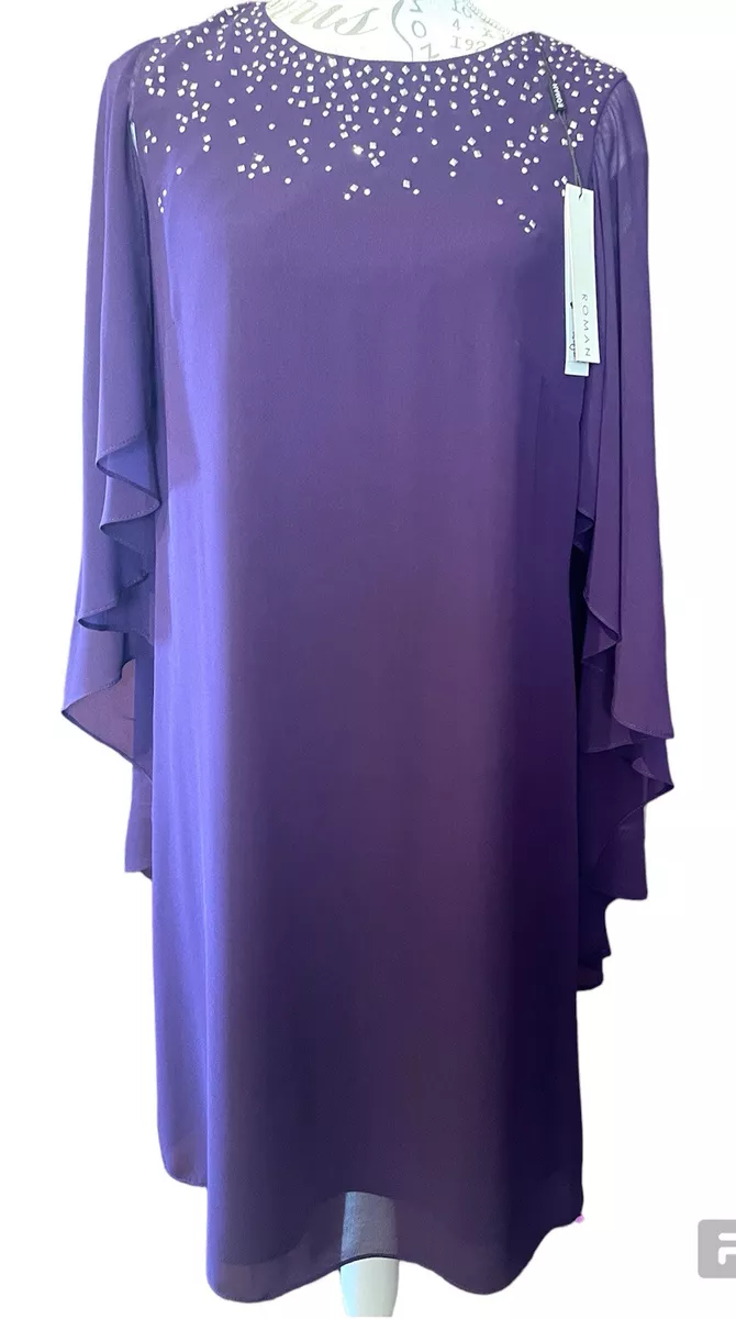 Roman originals purple dress sale