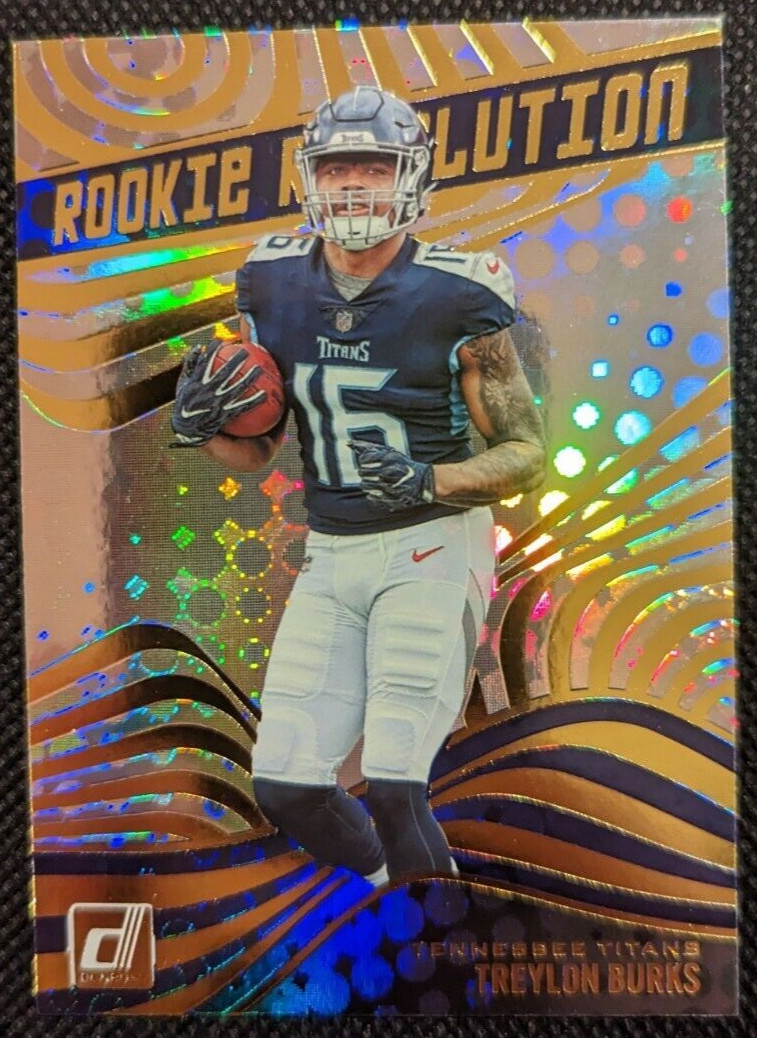 2022 Panini Donruss TREYLON BURKS RC #REV-11 Rookie Revolution Tennessee Titans