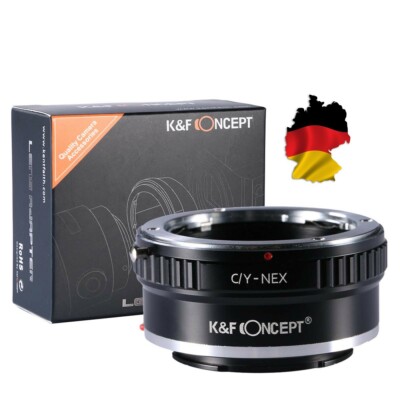 K&F Adapter, Contax Yashica Objektive auf Sony E NEX 3 5 6 7 a6000  a7 C/Y-NEX 