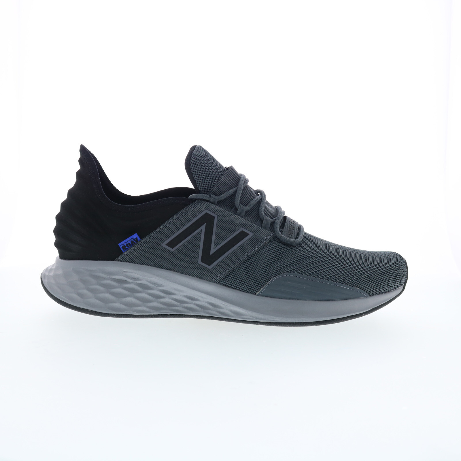 Мужские серые спортивные кроссовки New Balance ROAV XMROAVCG из широкой сетки