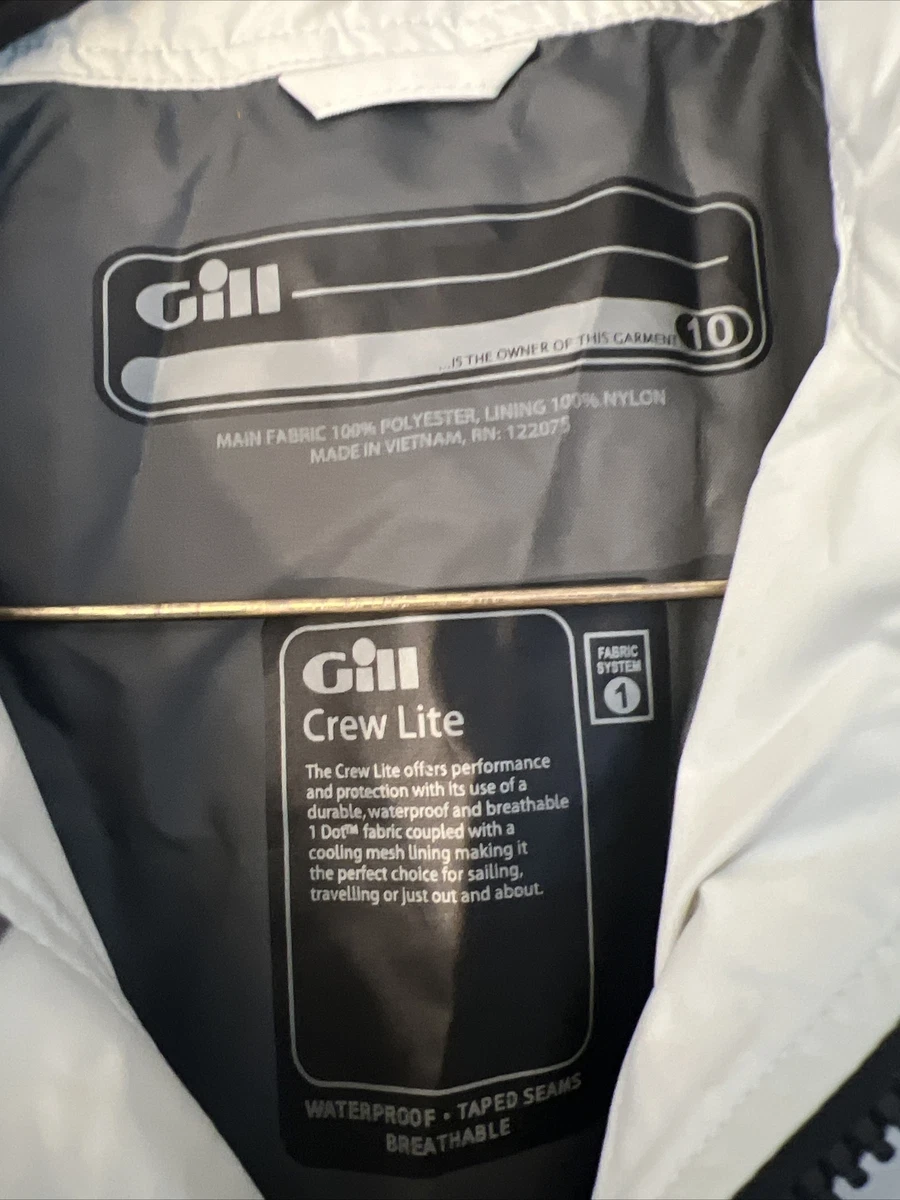 Gill crew lite jacket top