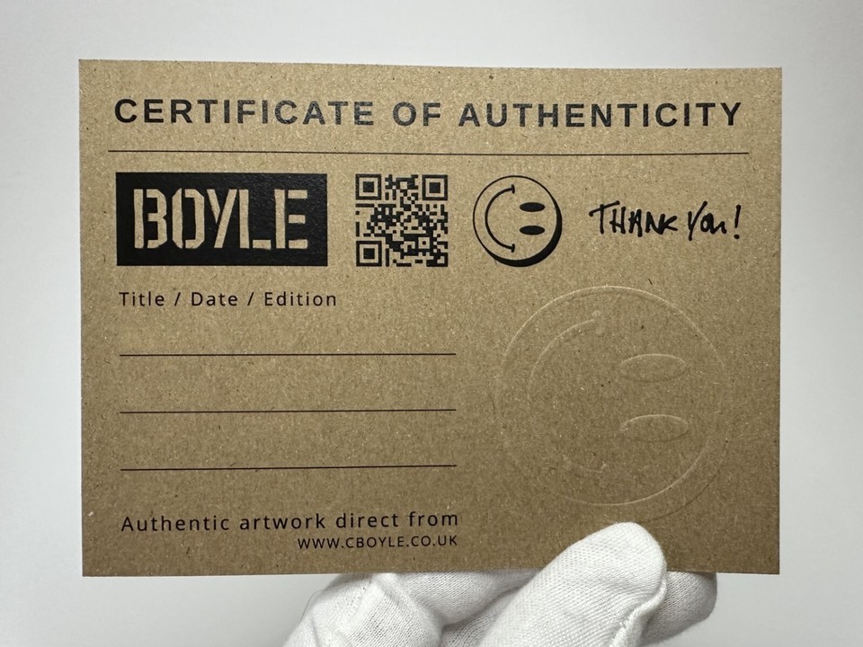 Chris Boyle Arcade Game 'Player One' Small Art print COA Artist proof 4