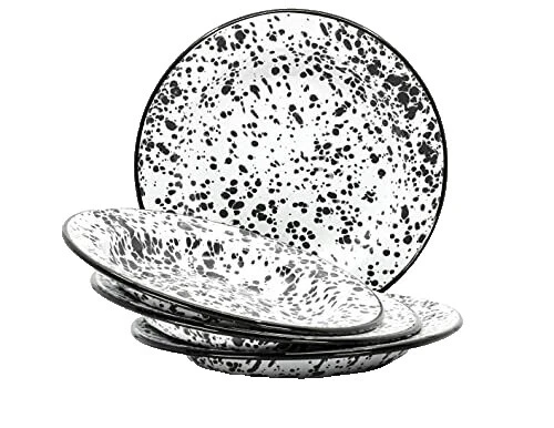 Placas de plato de Ensalada de Lunares