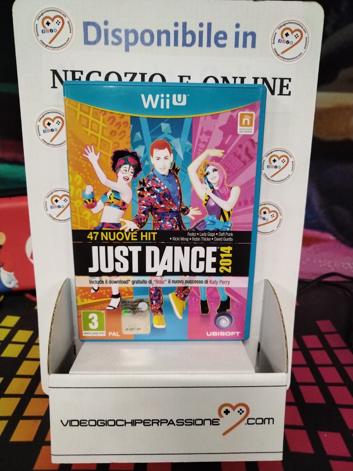 JUST DANCE 2014 WII U NINTENDO (versione italiana)(usato garantito)