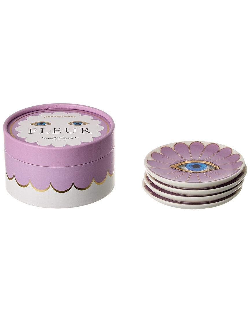 Подставки Jonathan Adler Fleur Фиолетовые 11490₽