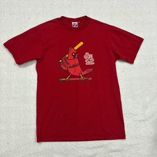 Vintage St Louis Cardinals Men  s/Teen T Shirt Size Medium Single Stitched USA