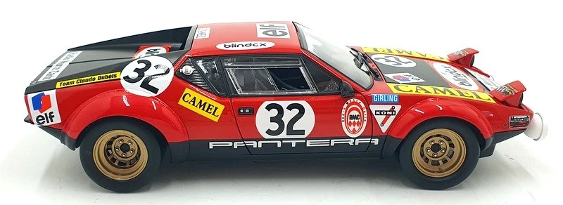 Kyosho 1/18 Scale 08855B - 1972 De Tomaso Pantera 5.8L V8 #32 16th 24h Le Mans — 第 4/4 张图片