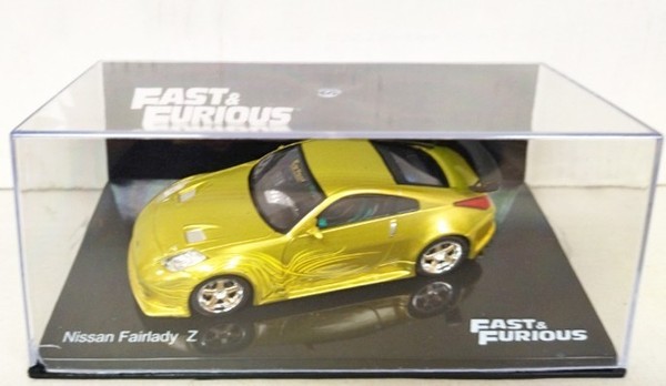 Fast And Furious Nissan Fairlady Z Gold Scale 1:43 Altaya Ixo In Ovp Neu-image
