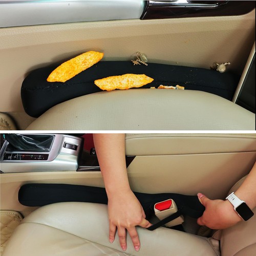 Car Seat Gap Filler 2pc Set Universal Fit for Car SUV Truck Vehicle Seat Gap ... - Picture 5 of 8