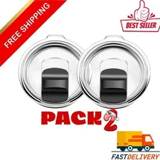 Tumbler Lids For Yeti, 2 Pack 20 Oz Magnetic Replacement Tops For 20 Oz Tumbler,