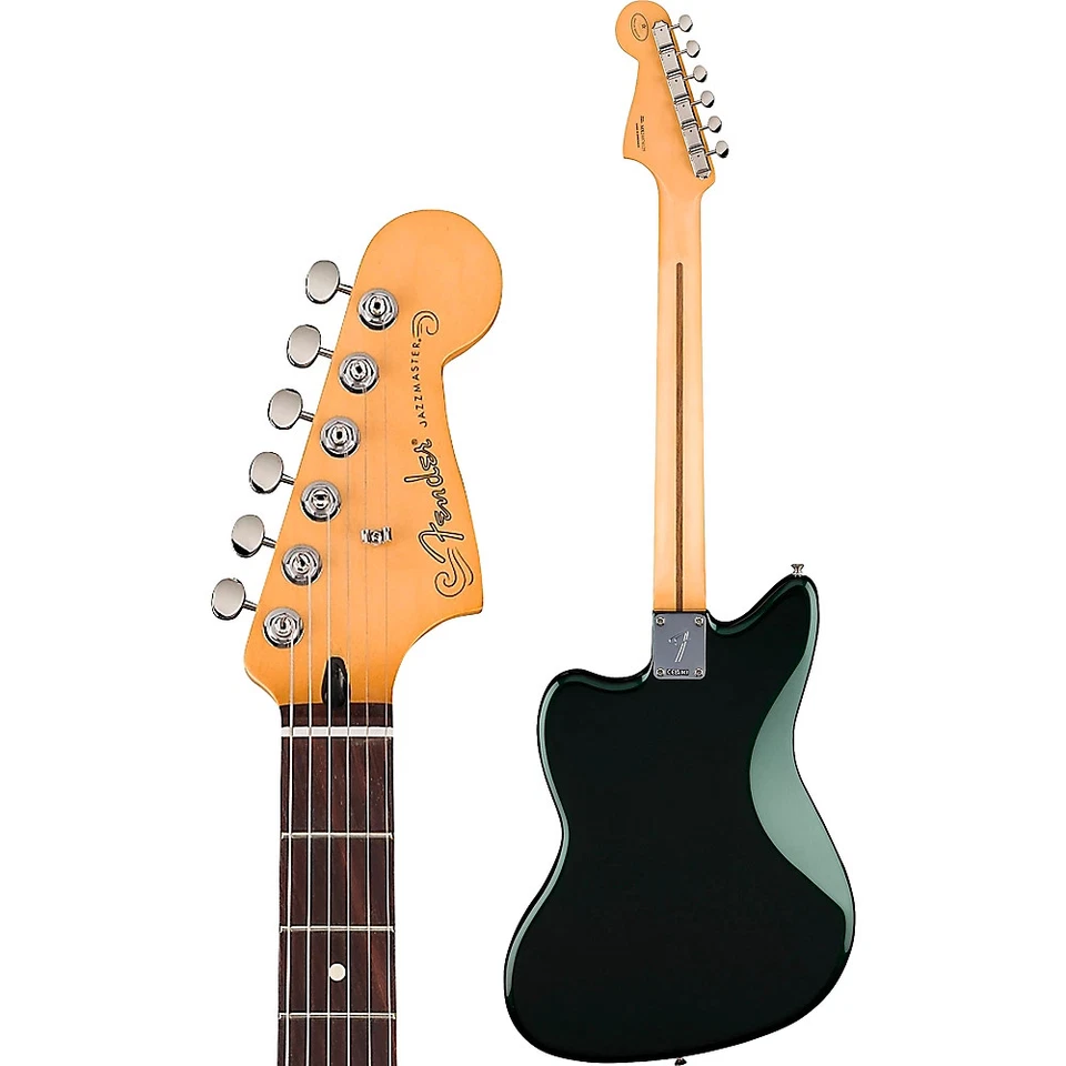 Fender Player II Jazzmaster Rosewood Fingerboard LE Guitar British Racing Green - Image 4 of 4