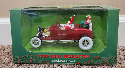 #ad Ace Hardware 1929 Ford Roadster With Santa And Elves Diecast Brand New $24.99