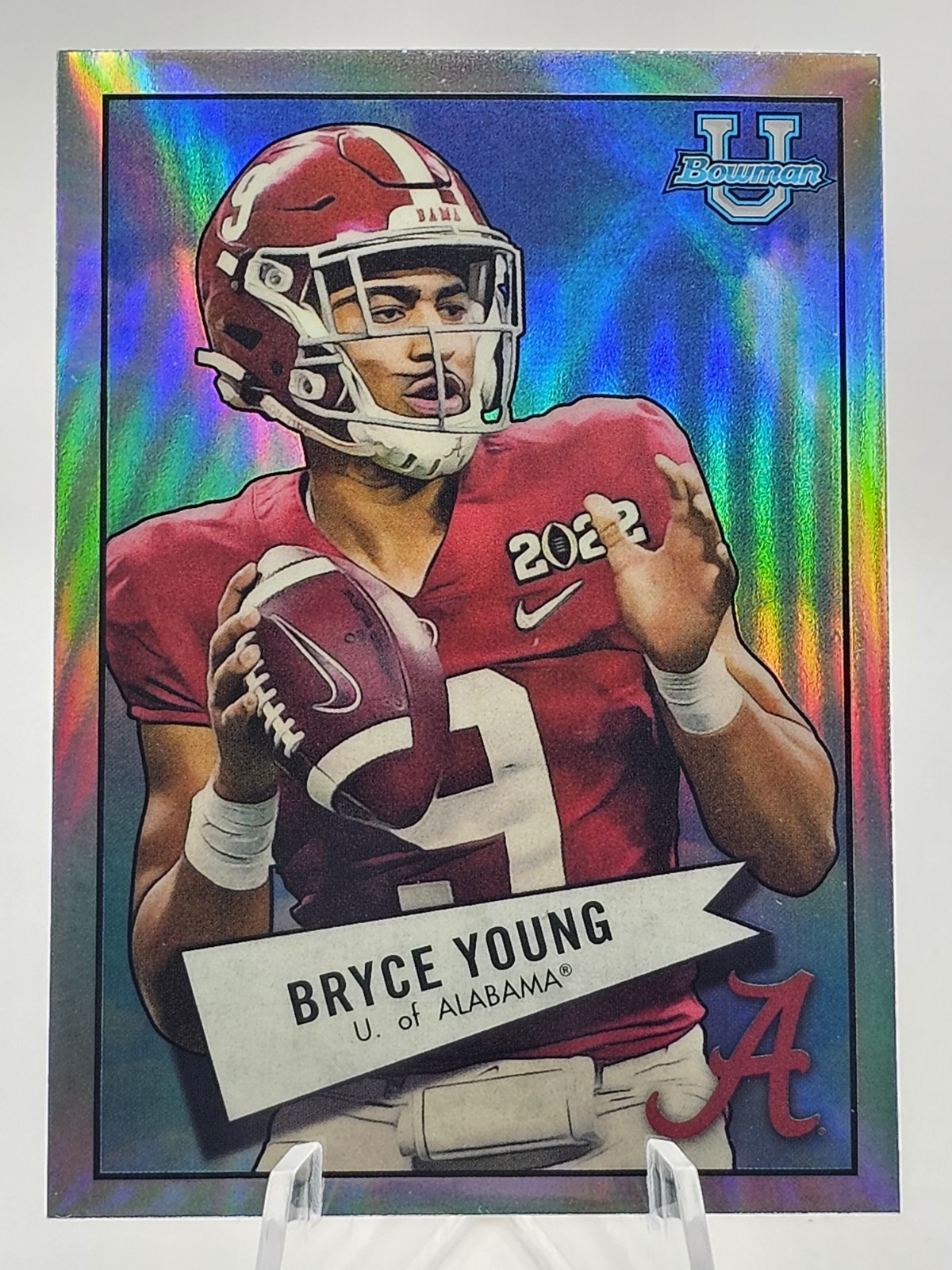 2022 Bowman University Chrome 1952 Bowman Bryce Young (RC) #52BF-1