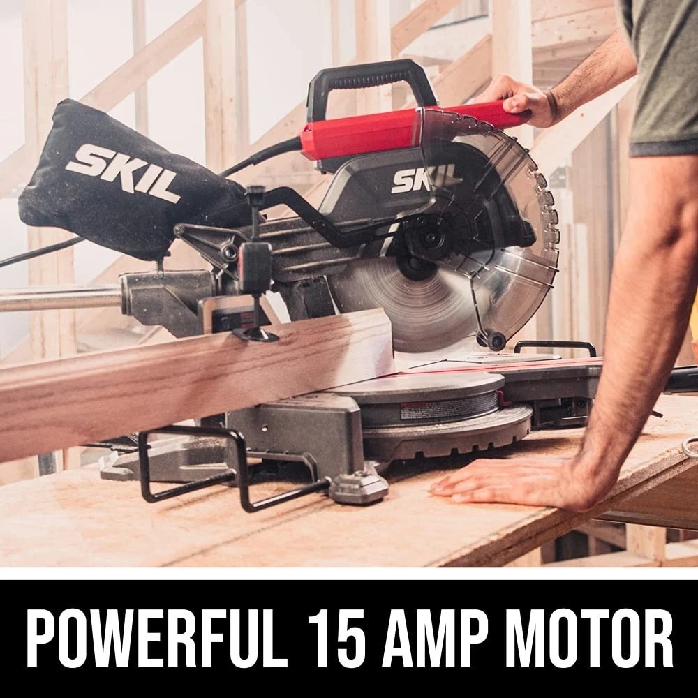 SKIL 10" MS6305-00 Dual Bevel Sliding Compound Miter Saw