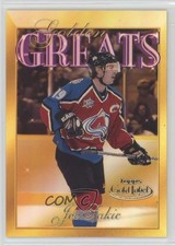 2000-01 Topps Gold Label Golden Greats Joe Sakic #GG8 HOF 4ry