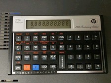 Hewlett Packard - HP 12C Calculator 25th Anniversary From 2006 