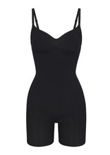 SKIMS Seamless Sculpt Mid Thigh Bodysuit Onyx Small RRP £80