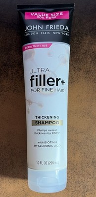 John Frieda Ultra Filler+ Thickening Shampoo for Fine Hair Volumizing 10 fl oz