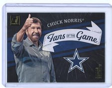 2022 Panini Donruss Football Chuck Norris Fans Of The Game #FG-CN - Cowboys
