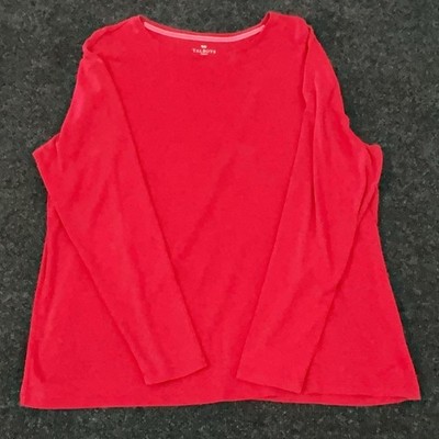 Talbots Shirt Womens Plus 2X Multicolor Pima Cotton Long Sleeve Tee Lot 3 Basic