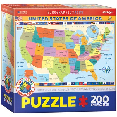 EG-Map of the US | Spiel | In Karton | 6200-0651 | 2022 | Eurographics