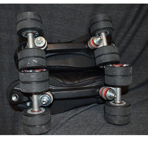 Riedell R3 Cayman Größe 11 Quad Rollschuhe schwarz - Bild 9 von 11