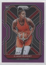 2021 Panini Prizm WNBA Purple Prizm 7/99 Iliana Rupert #100 Rookie RC p6a