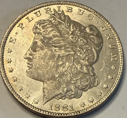 1881-O Morgan Dollar – slightly proof like