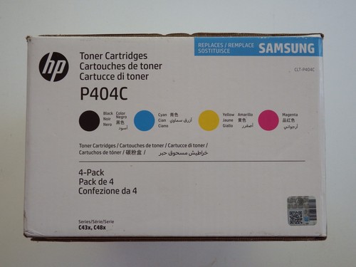 HP CLT-P404C P404C 4 Toner Set for Samsung Xpress Series C43x, C48x BCYM Genuine - 第 3/6 張圖片