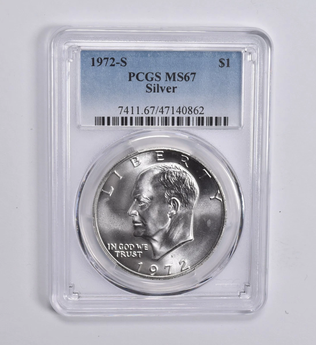 MS 67 Graded 1972 Eisenhower Dollars (1971-1978) for sale | eBay