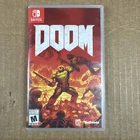 DOOM Nintendo Switch Authentic Game Cartridge & Case Tested