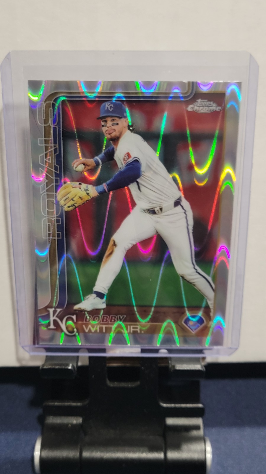 2025 Topps Chrome - Bobby Witt Jr. #93 RayWave Refractor