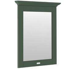 Hudson Reed Old London Bathroom Mirror 600mm Wide - Hunter Green